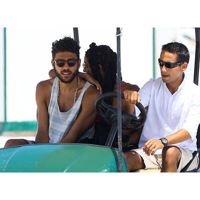 Noah Becker mit Freundin Lary