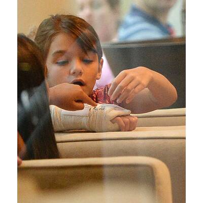 Suri und Mama Katie Holmes werden schön gemacht