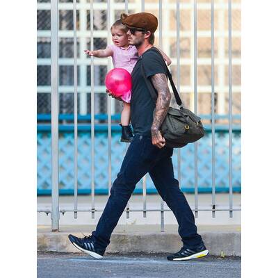 David Beckham hat Spaß mit Tochter Harper