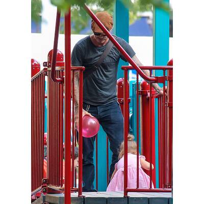 David Beckham hat Spaß mit Tochter Harper