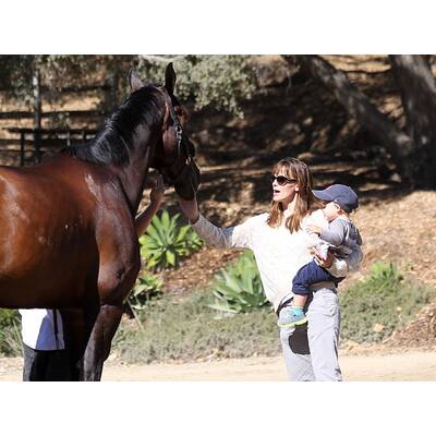 Jennifer Garner geht auf Tuchfühlung