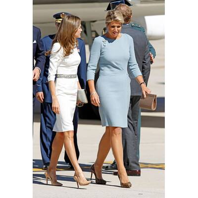 Prinzessin Letizia mit ihrer guten Freundin Máxima