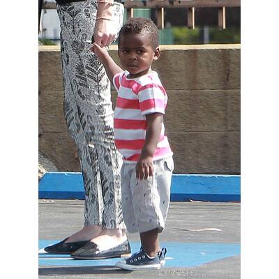 Charlize Theron mit Sohn Jackson