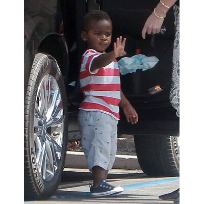 Charlize Theron mit Sohn Jackson