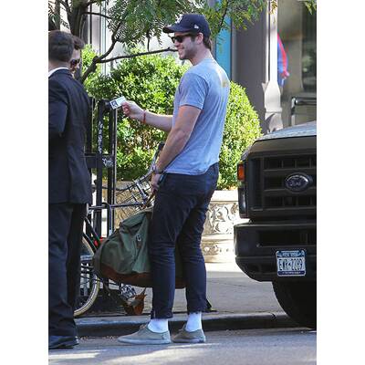 Glücklicher Liam Hemsworth