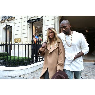 Kim Kardashian & Kanye West: Ohne Baby in Paris