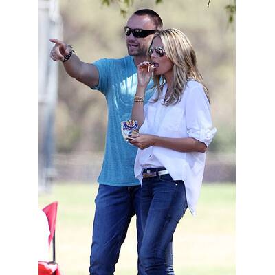 Heidi Klum verliebt mit Martin Kristen