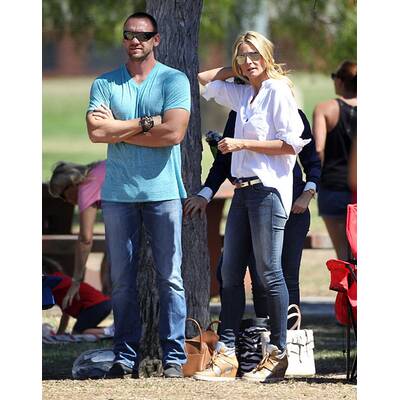 Heidi Klum verliebt mit Martin Kristen