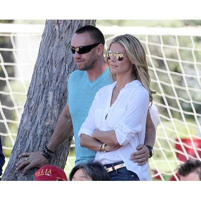 Heidi Klum verliebt mit Martin Kristen