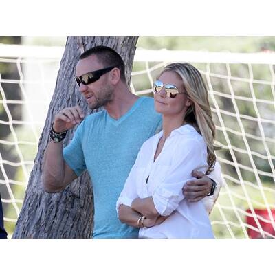 Heidi Klum verliebt mit Martin Kristen