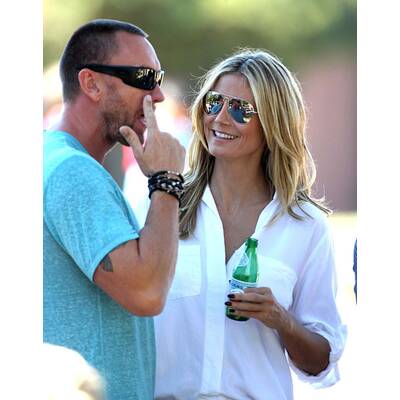 Heidi Klum verliebt mit Martin Kristen