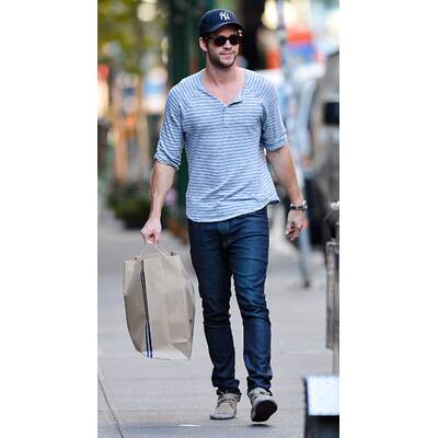 Glücklicher Liam Hemsworth