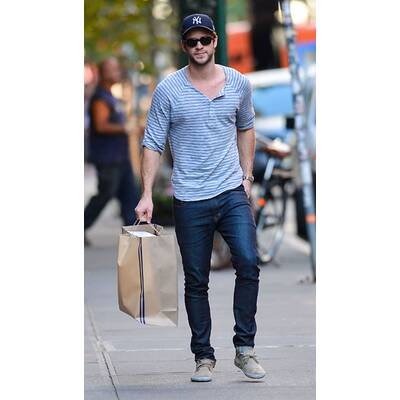 Glücklicher Liam Hemsworth