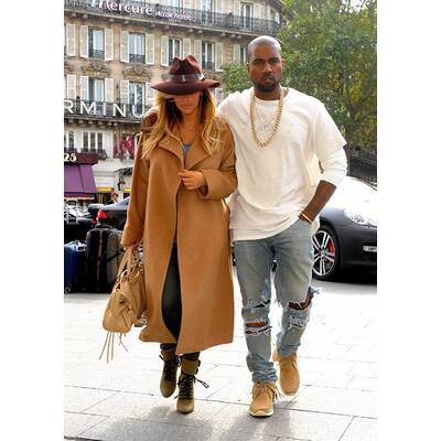 Kim Kardashian & Kanye West: Ohne Baby in Paris