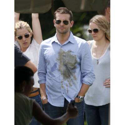 Bradley Cooper mit Kaffeefleck