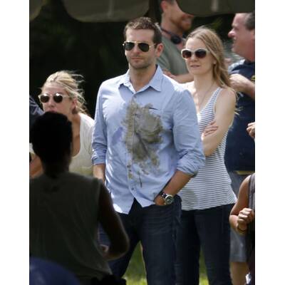 Bradley Cooper mit Kaffeefleck