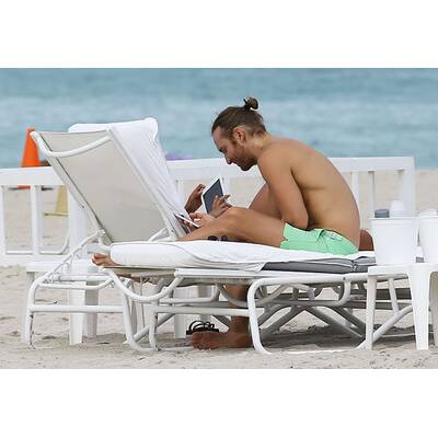 David Guetta am Strand von Miami
