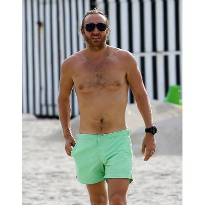 David Guetta am Strand von Miami
