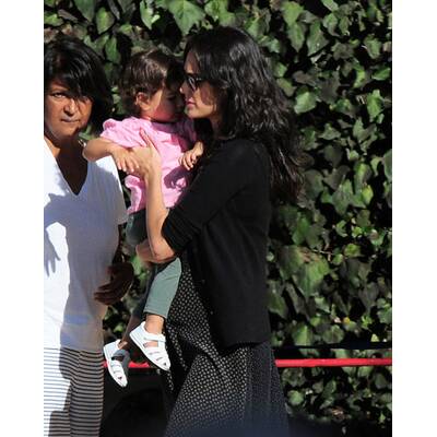 Emma Heming mit Tochter Mabel