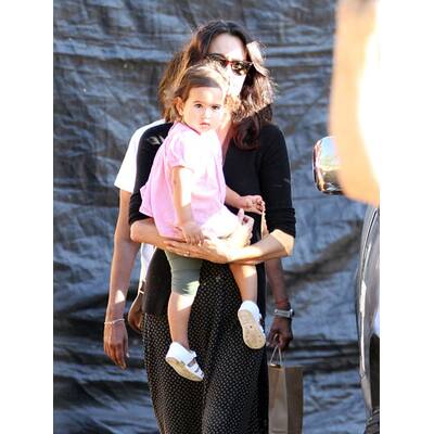 Emma Heming mit Tochter Mabel