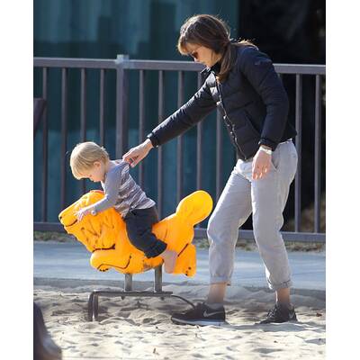 Jennifer Garner mit ihren Sprösslingen