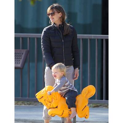 Jennifer Garner mit ihren Sprösslingen