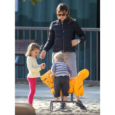Jennifer Garner mit ihren Sprösslingen
