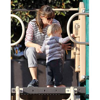 Jennifer Garner mit ihren Sprösslingen