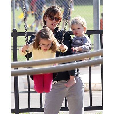 Jennifer Garner mit ihren Sprösslingen