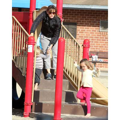 Jennifer Garner mit ihren Sprösslingen