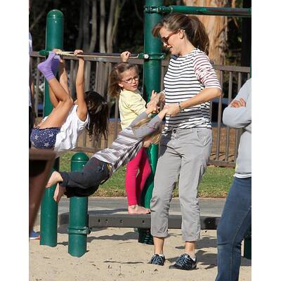 Jennifer Garner mit ihren Sprösslingen