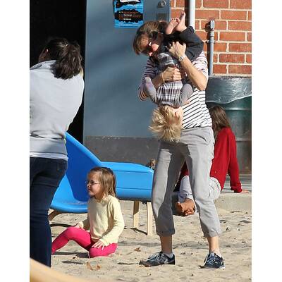 Jennifer Garner mit ihren Sprösslingen