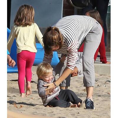 Jennifer Garner mit ihren Sprösslingen