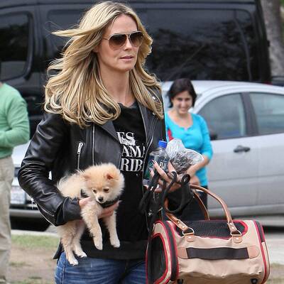 Heidi Klum vernarrt in Buttercup