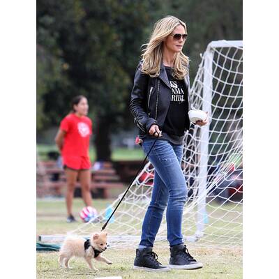 Heidi Klum vernarrt in Buttercup