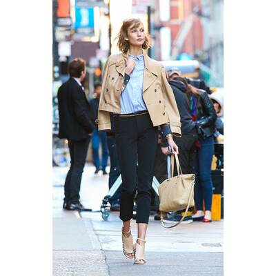 Karlie Kloss: Fotoshooting macht sie happy 