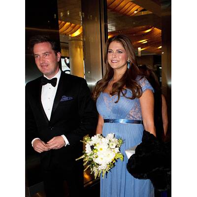 Prinzessin Madeleine strahlt