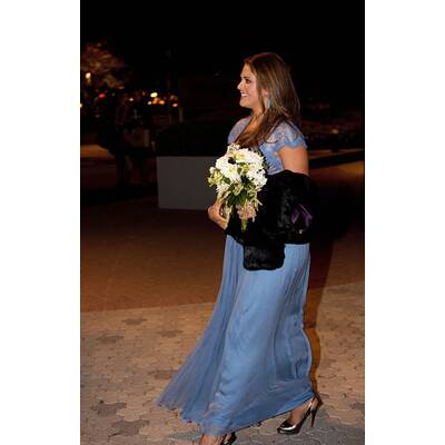 Prinzessin Madeleine strahlt