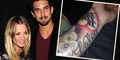 Ryan Sweeting: Liebestattoo für Kaley Cuoco