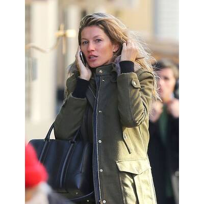 Gisele Bündchen natürlich unterwegs