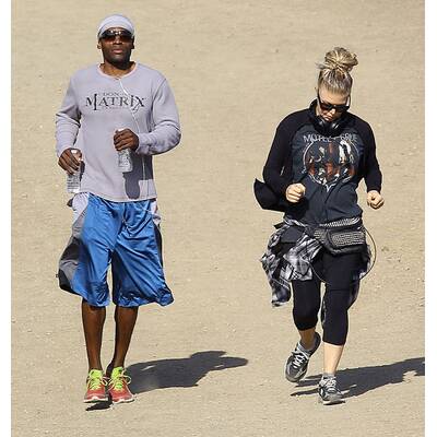 Fergie zeigt sich sportlich