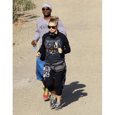 Fergie zeigt sich sportlich