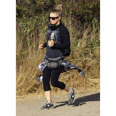 Fergie zeigt sich sportlich