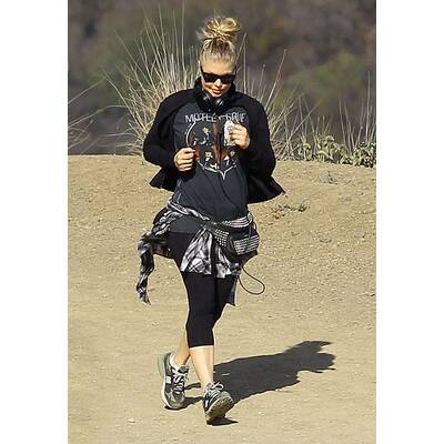 Fergie zeigt sich sportlich