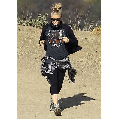 Fergie zeigt sich sportlich