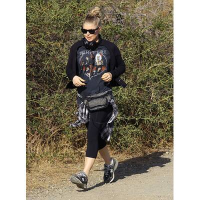 Fergie zeigt sich sportlich