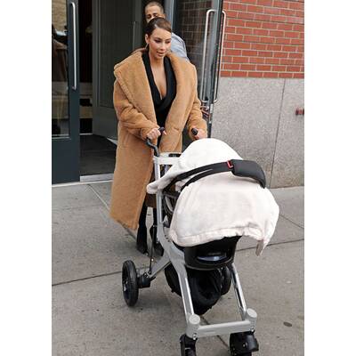 Kim Kardashian mit Baby Nori