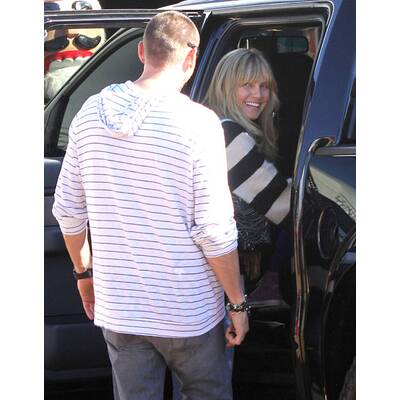 Heidi Klum & Familie suchen Christbaum aus