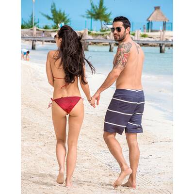 Jesse Metcalfe: Sexy Strand-Urlaub mit Freundin