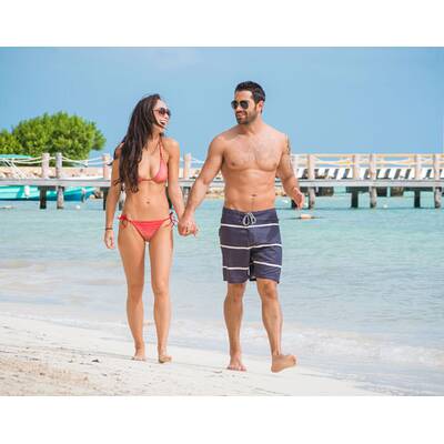 Jesse Metcalfe: Sexy Strand-Urlaub mit Freundin